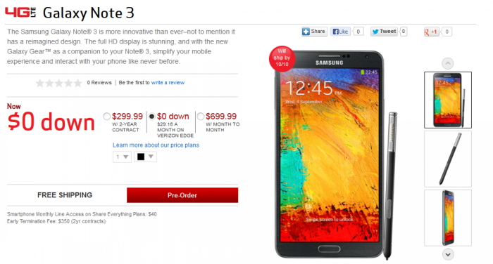 Rose gold samsung galaxy note 3 makes its way to verizon