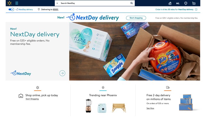 Walmart takes on amazon prime with 49 two day shipping service