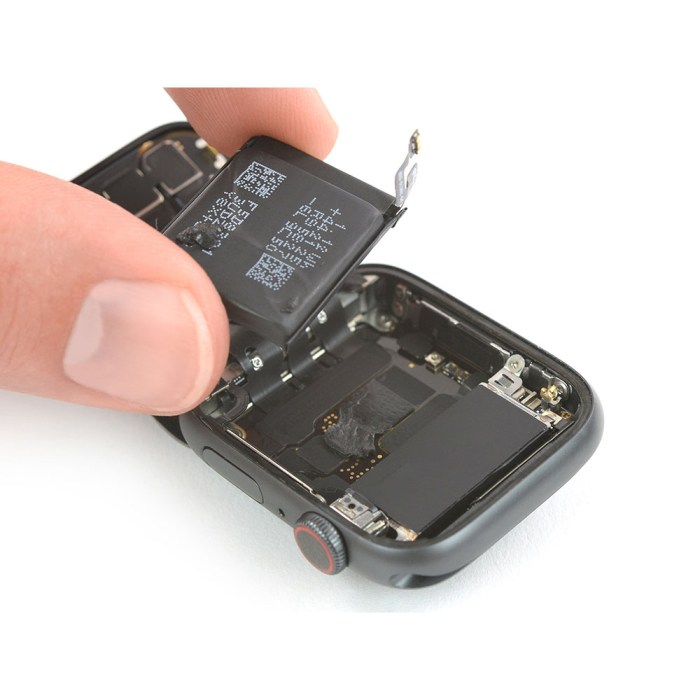 The apple watchs battery will be replaceable