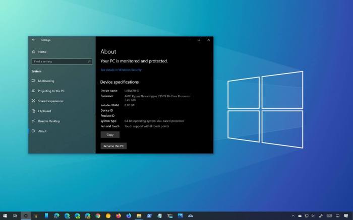 Windows 10 minimum hardware requirements revealed