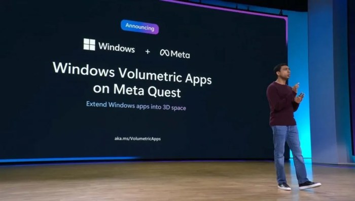 Microsofts new volumetric apps for quest headsets extend windows apps into the 3d space