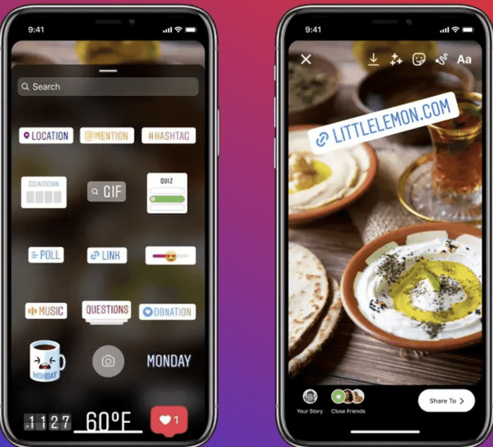 Add photos to instagram stories from mobile web