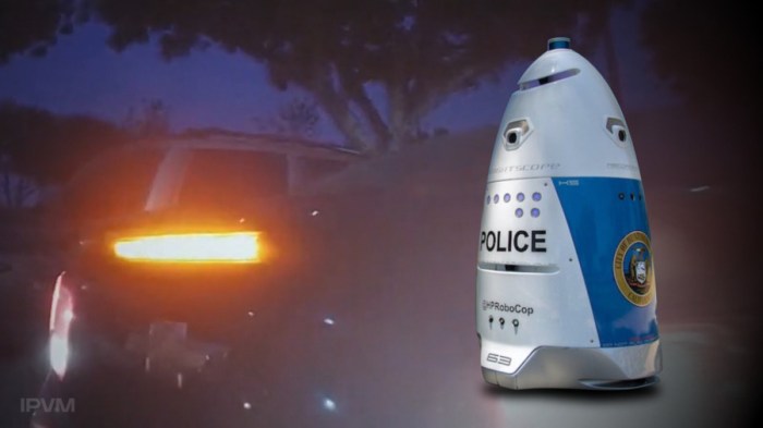 Silicon valley security robot thrashed in parking lot