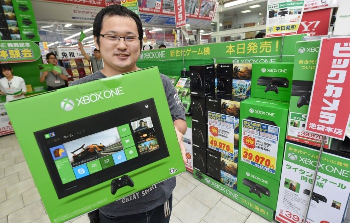 Xbox one x poor welcome in japan