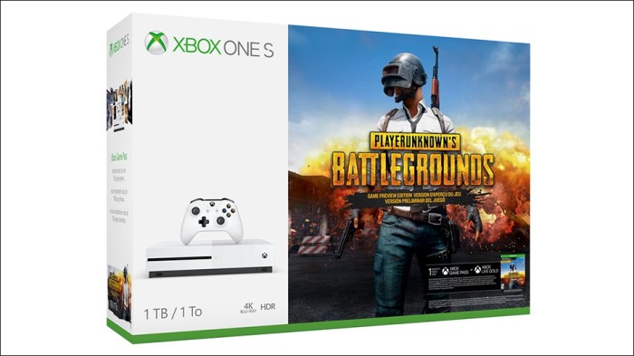 Every xbox one x purchase free pubg copy