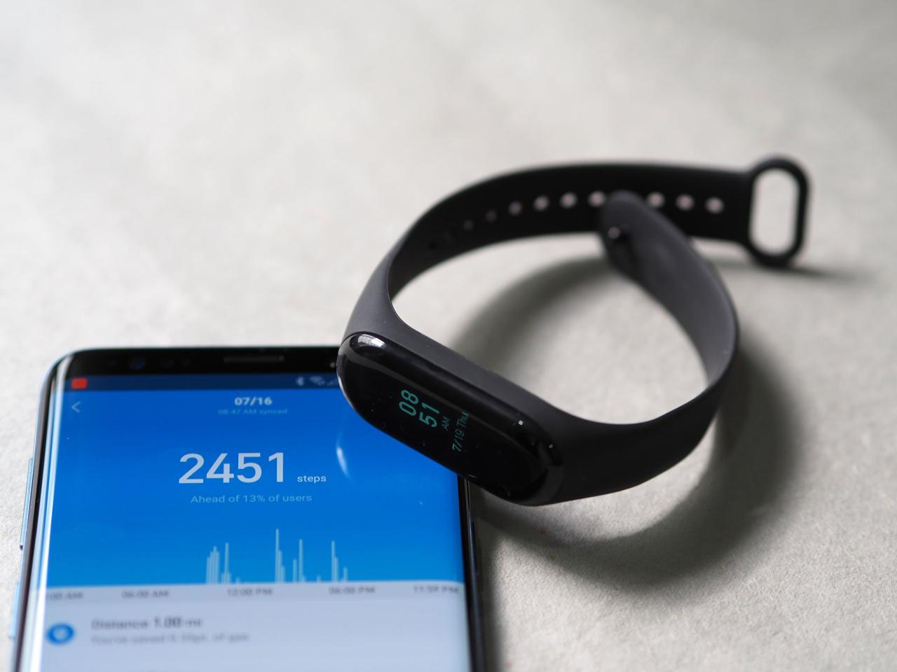 Xiaomi mi band google fit