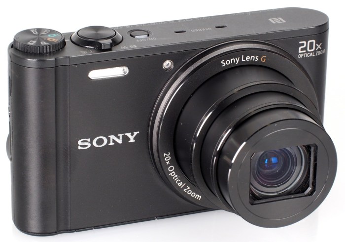 Sony wx350 compact zoom camera